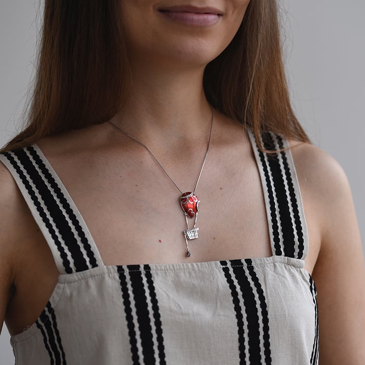 Silberner Anhänger 63855