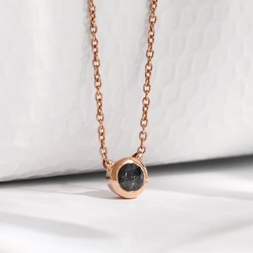 Schmuckset mit Salt and Pepper Diamanten Jana
