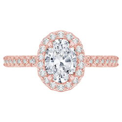 Eleganter Verlobungsring mit Diamanten Jody
