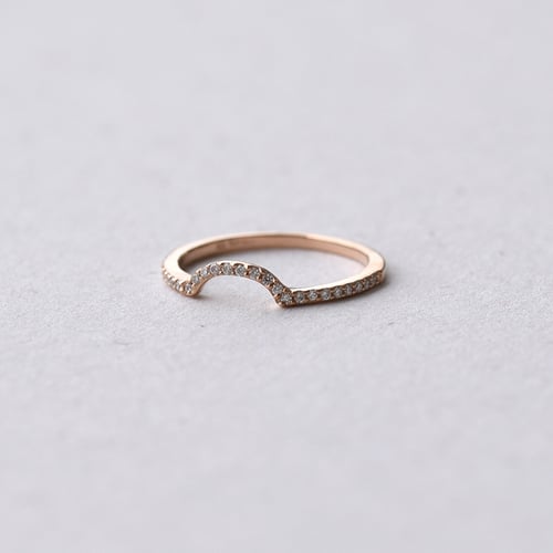 Verlobungsset mit Halo Ring und Diamanten Lieta