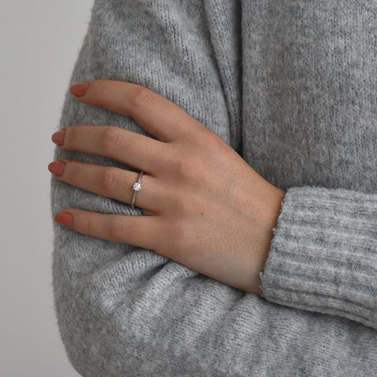 Verlobungsring mit Diamant Dawi 73295