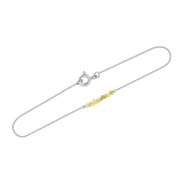 Armband mit gelben ungeschliffenen Diamanten Wiul
