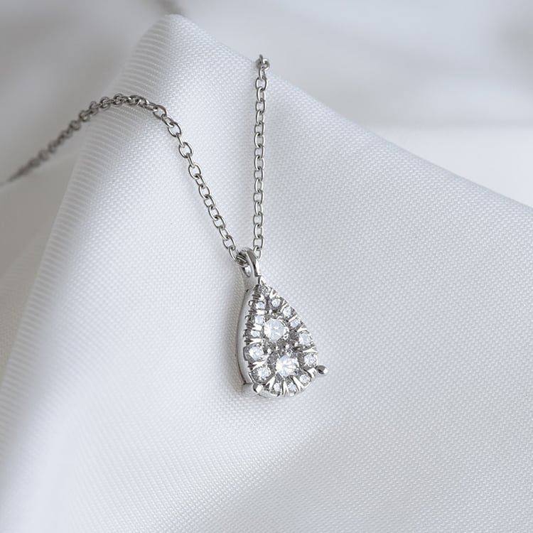 Anhänger in Form eines Diamantentropfens Birdie 86038