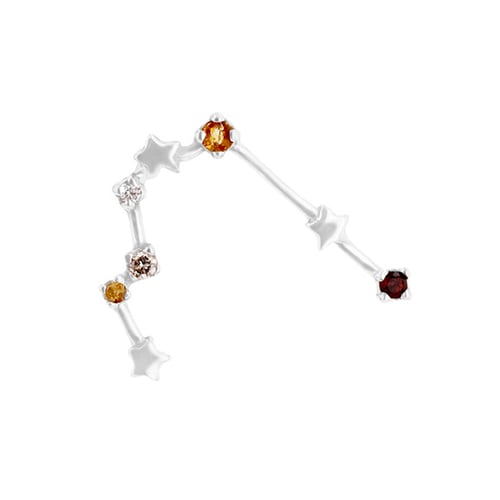 Ohrring mit Sternzeichen Gemini