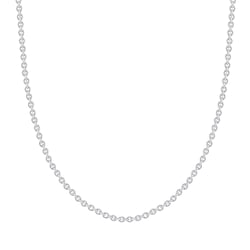 Platin Ankerkette 45 cm mit der Breite 1.2 mm