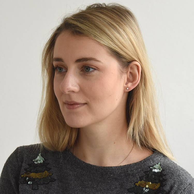 Ohrringe mit Lab Grown Diamanten und Auswahl des Karatgewichts Sandre 75661