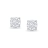 Ohrringe mit Diamanten und vier Krappen Christi