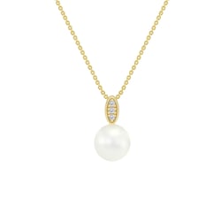 Silberner Anhänger mit Diamanten Alixa