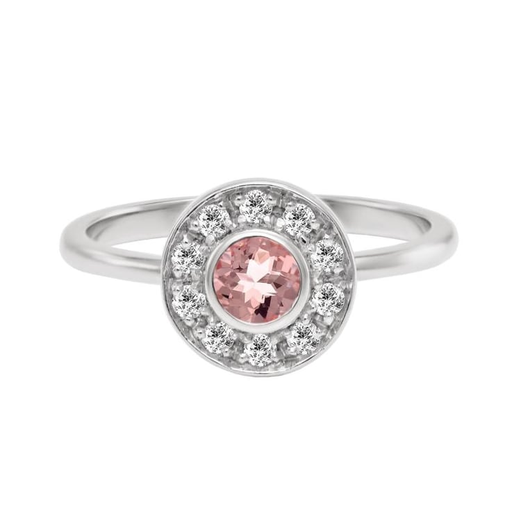 Morganitring aus Gold 27459