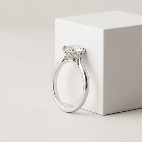 Verlobungsring mit 0.5ct IGI-zertifiziertem Lab Grown Diamanten Verune