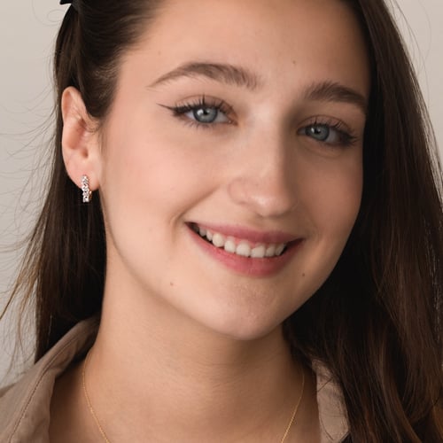 Ohrringe mit Diamanten Cathie