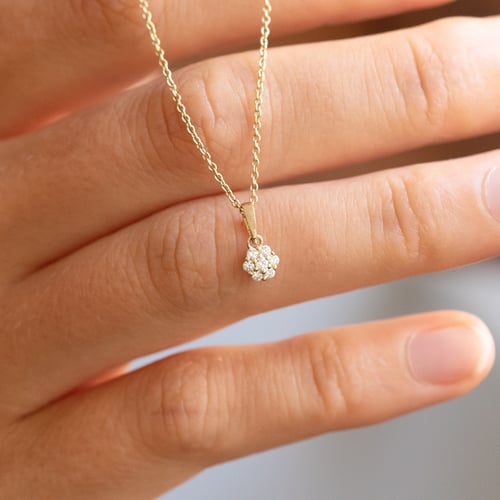 Schmuckset mit Diamanten aus Gold Alister