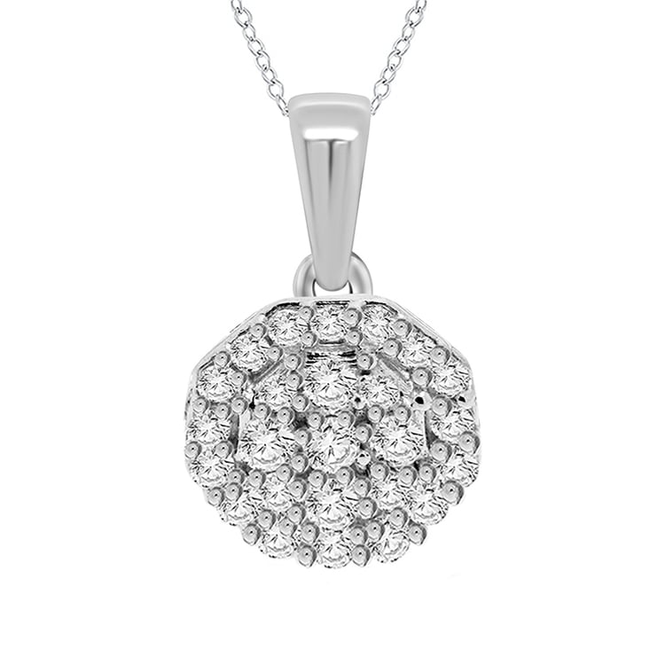 Eleganter Anhänger mit Lab Grown Diamanten Aemilia 93043