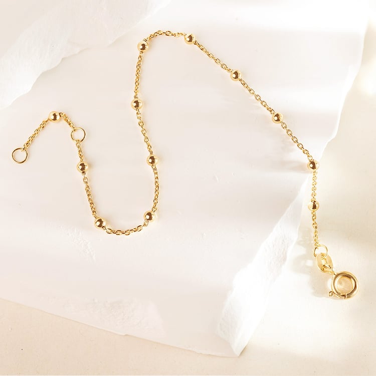 Silbernes Armband mit Kugeln 157442