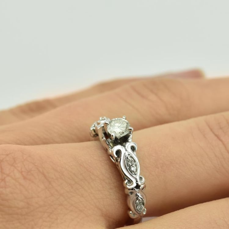 Vintage Verlobungsring 17318