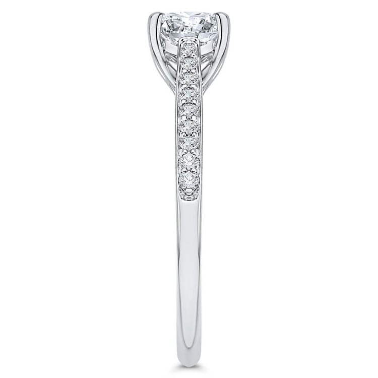 Verlobungsring mit seitlichen Diamanten Ulani 46241