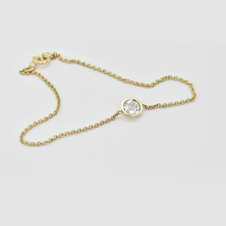 Minimalistisches Armband mit einem Moissaniten Arleth 105097