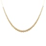 Luxuriöse Goldkette mit Lab Grown Diamanten Sofi